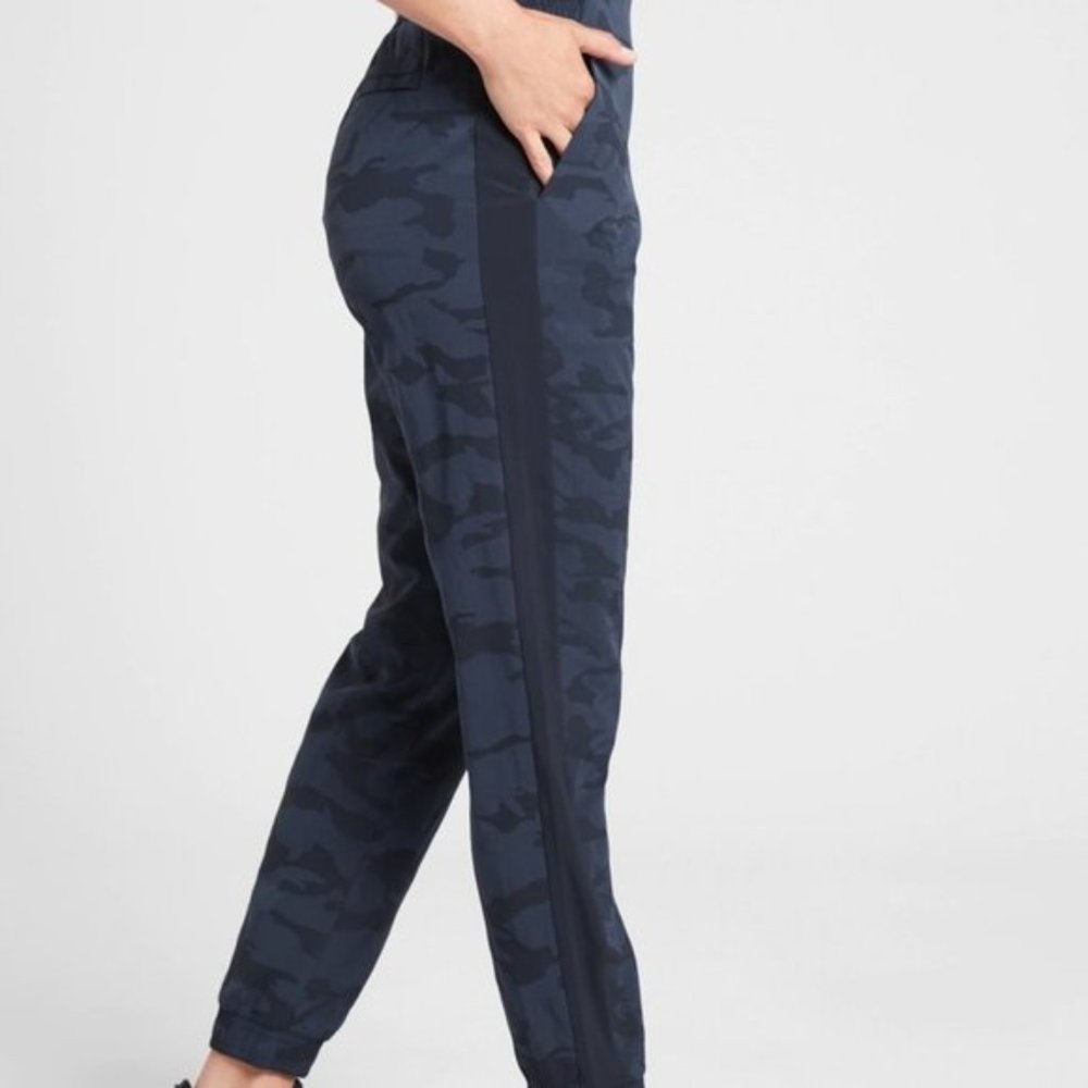 Athlete Brooklyn Camo Joggers as 16 Tall Long